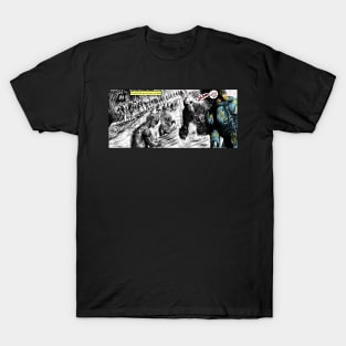 Jason and Mother vs Zombies T-Shirt